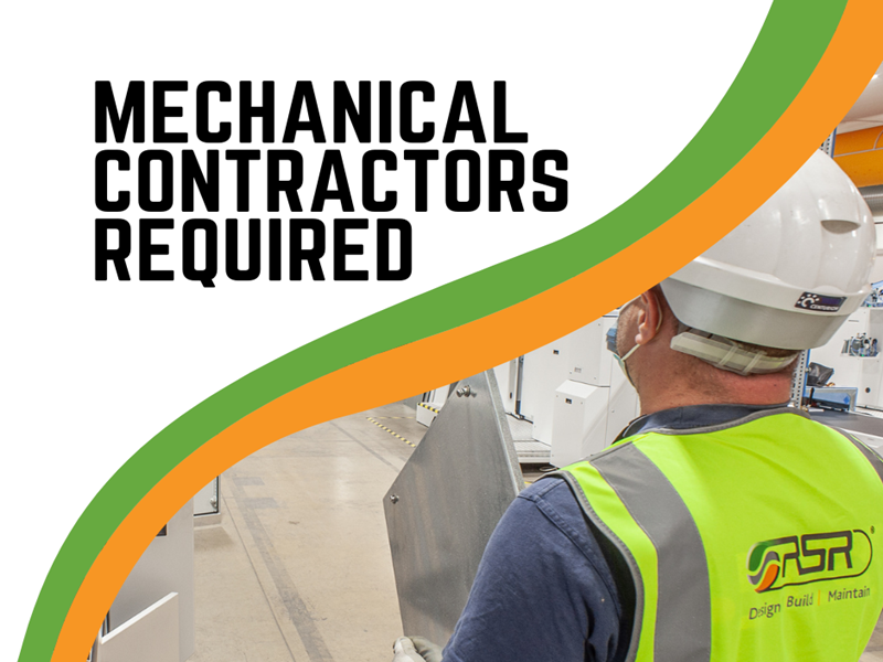 Mechanical Contractors Required