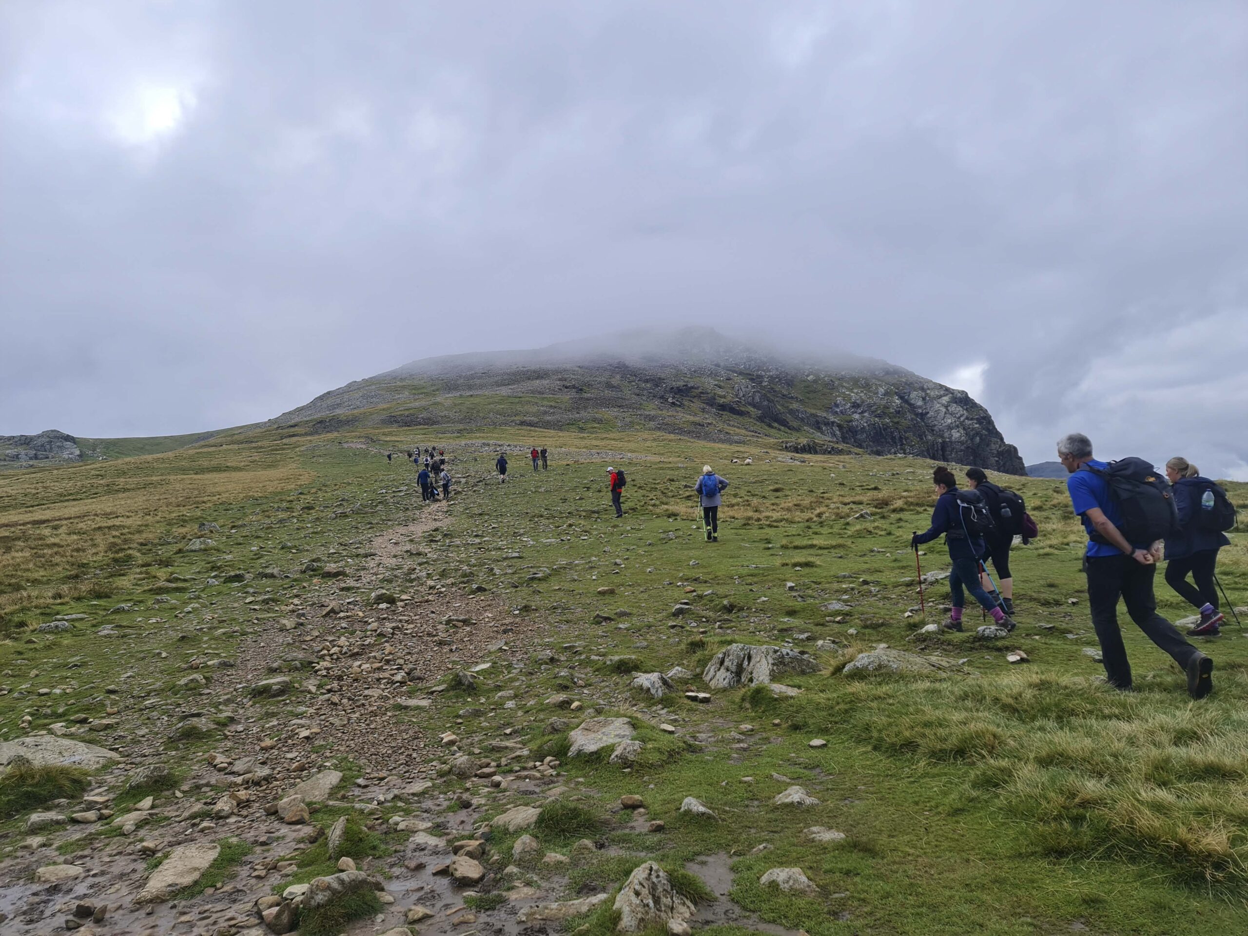 Getting closer to Scafell