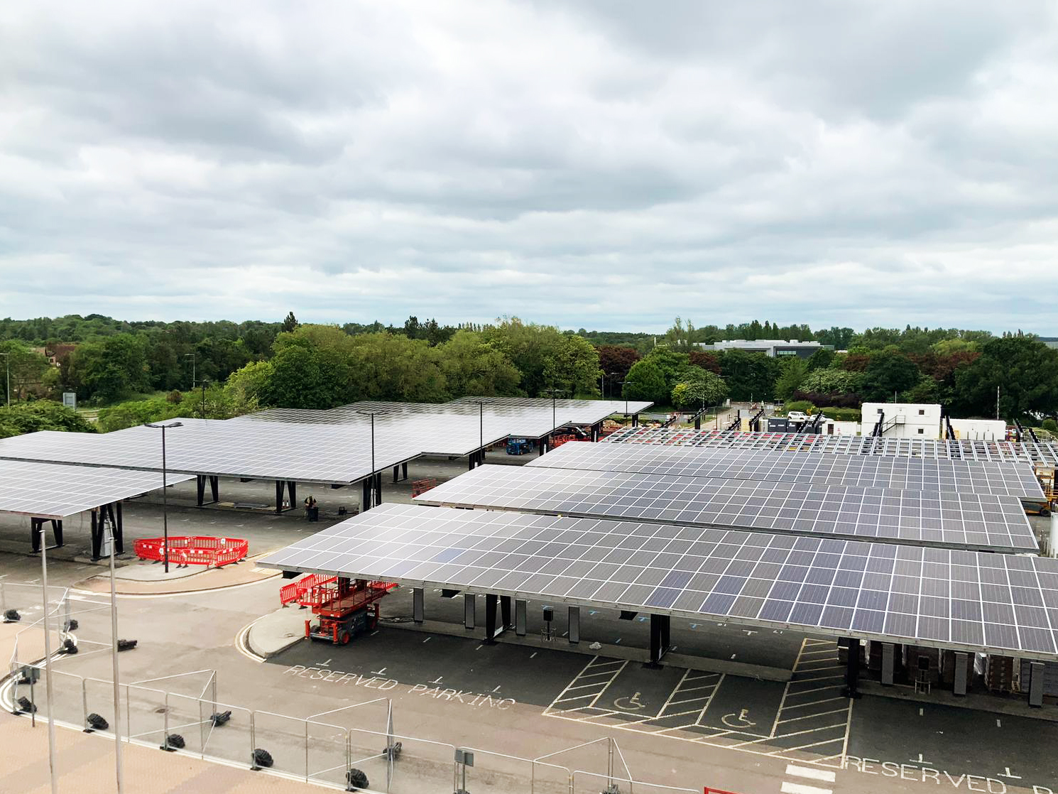 Solar Panel Car Port Milton Keynes